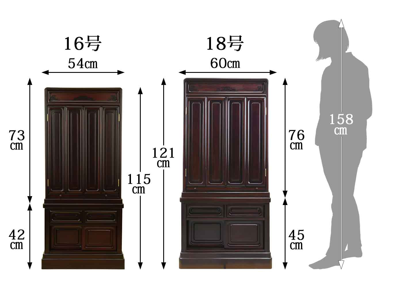 仏壇 古都 グラナディーロ 高さ115cm | お仏壇のはせがわ公式通販