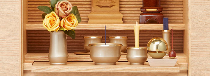 お仏壇のろうそく立て(火立)の選び方｜おしゃれ・安全な種類を紹介