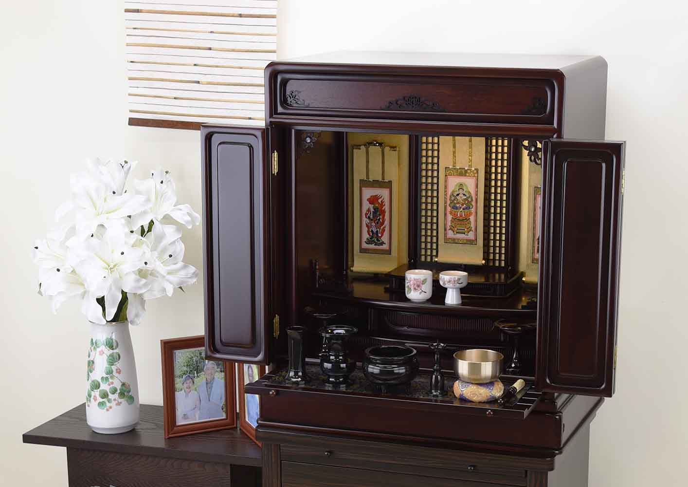 仏壇 古都 グラナディーロ 高さ70cm 仏具セットC | お仏壇のはせがわ