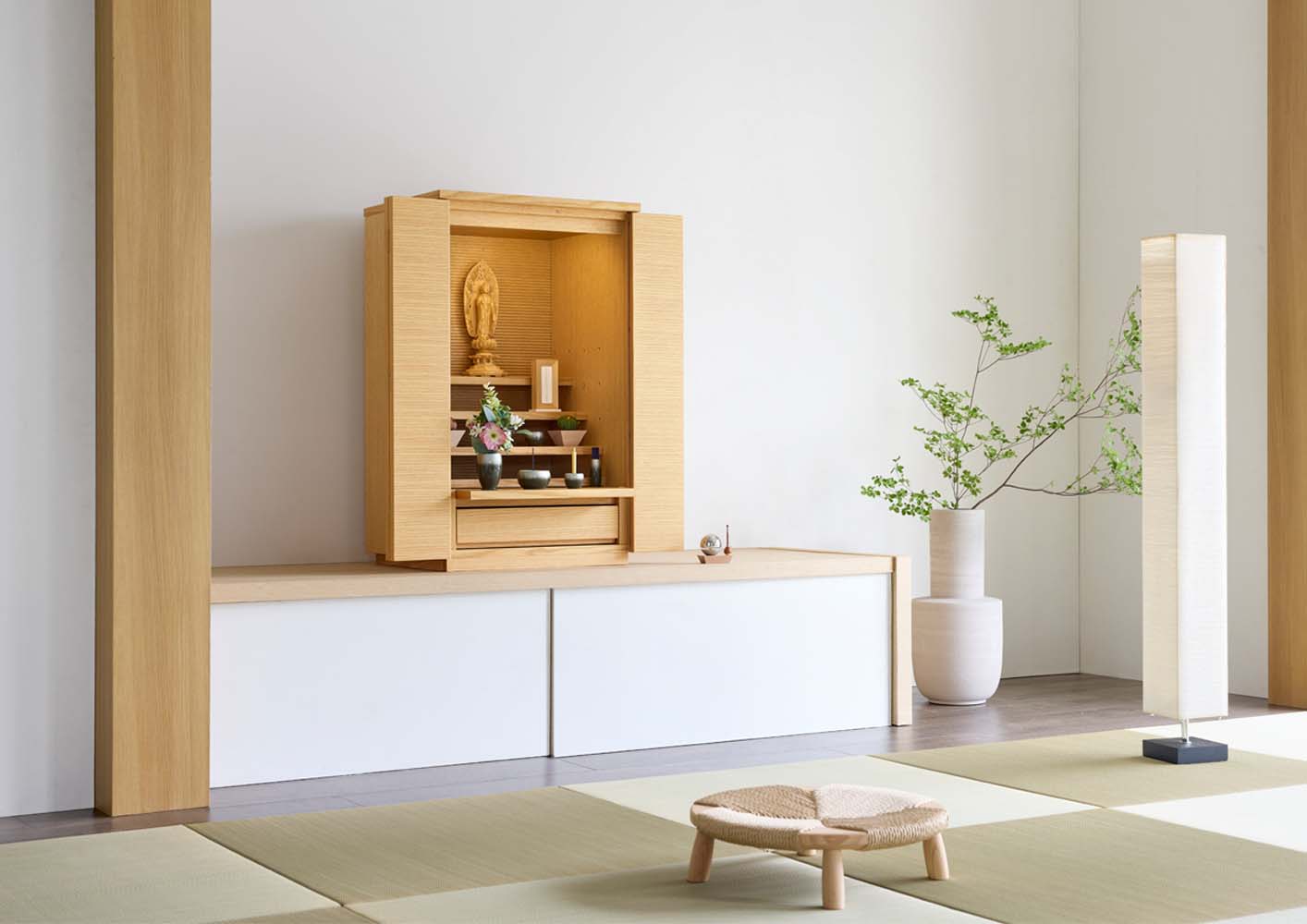 仏壇 S-Order (エスオーダー) オーク 高さ90cm | お仏壇の